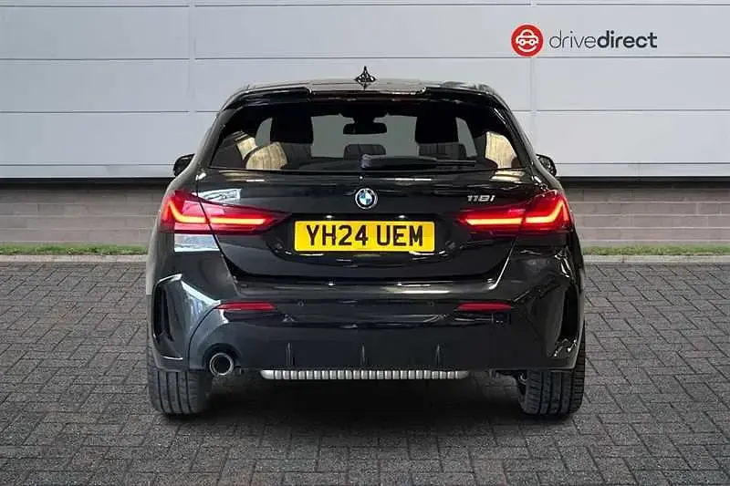 Used BMW 118 M Sport 136 HP (100 kW) 2024 Black Hatchback