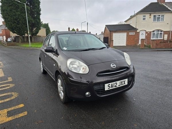 Black Used 2012 Nissan Micra Acenta Hatchback | £1,900 - Image 1/1