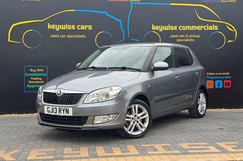 Grey Used 2013 Skoda Fabia Elegance Hatchback | £4,490 (Fair price) - Image 1/1