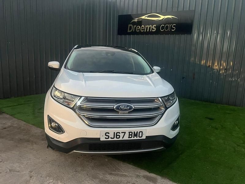 Begagnad Ford Edge Titanium 210 HK (154 kW) 2017 Vit SUV