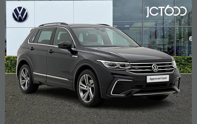 Used VW Tiguan R-line Edition 150 HP (110 kW) 2023 Black SUV