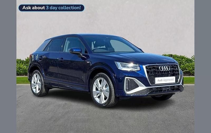 Blue Used 2025 Audi Q2 S-Line SUV | £28,584 (A bit pricey) - Image 1/4