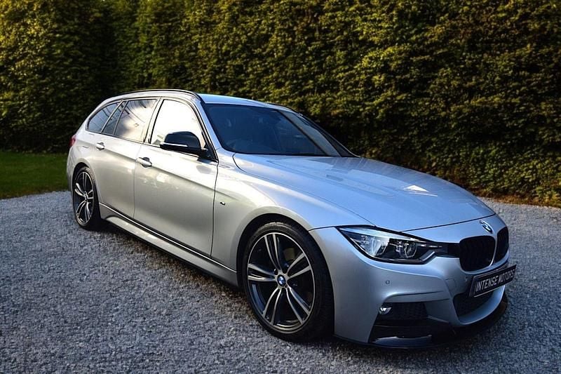 Silver Used 2017 BMW 330 M Sport Estate | £18,950 (Good price) - Image 1/4