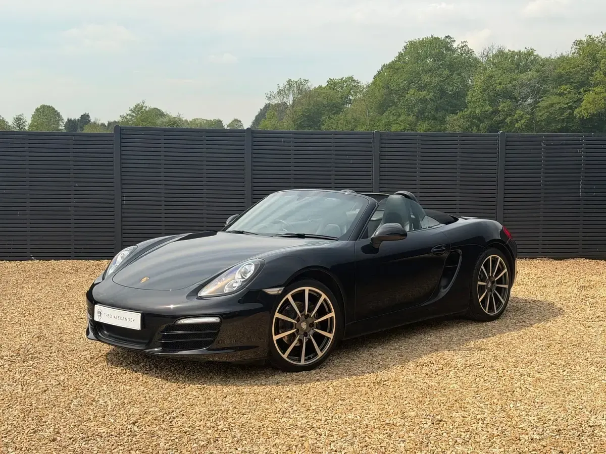 Used Porsche Boxster 265 HP (194 kW) 2014 Black Cabriolet