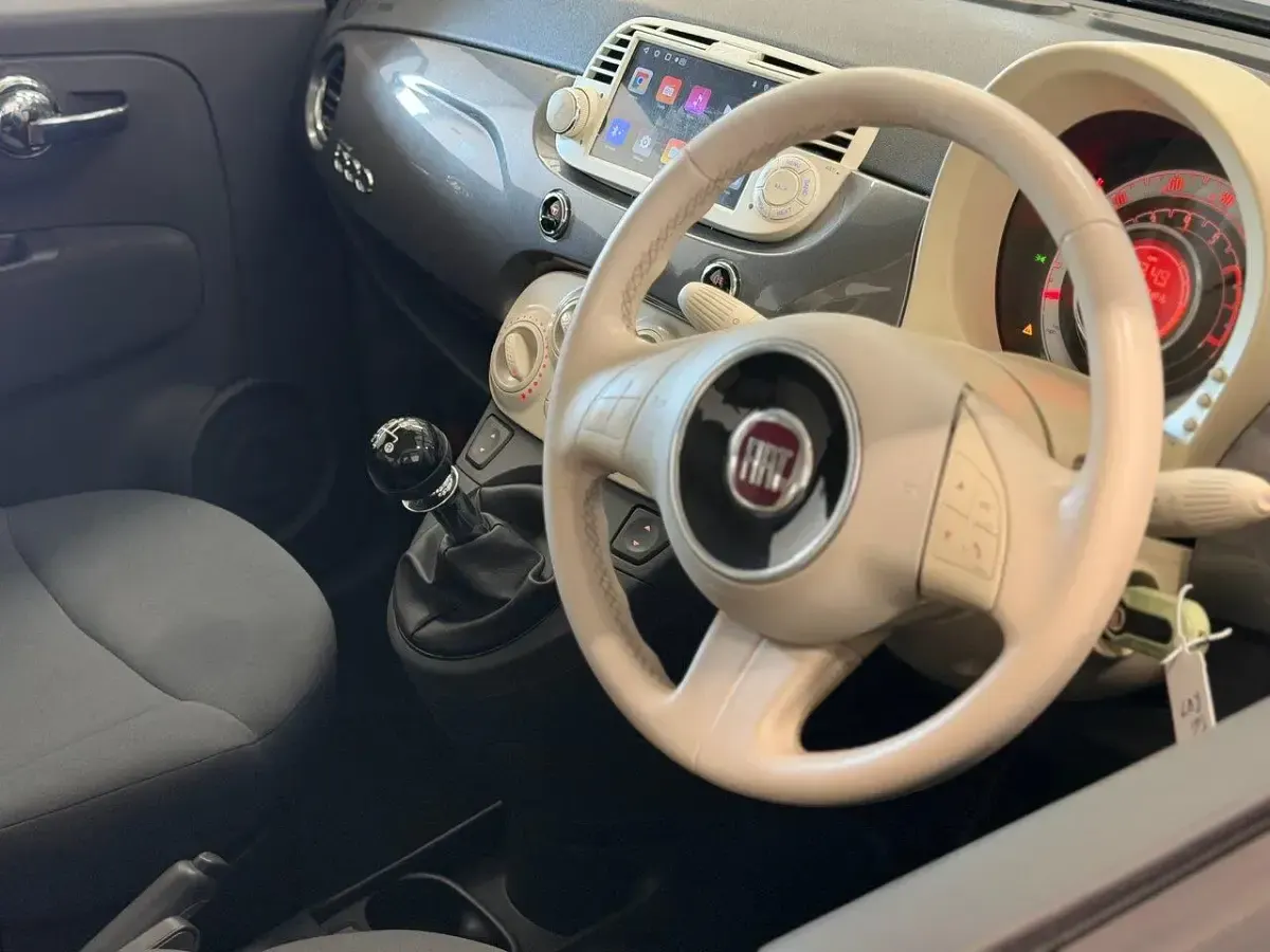Used Fiat 500 Pop 69 HP (50 kW) 2010 Grey Hatchback