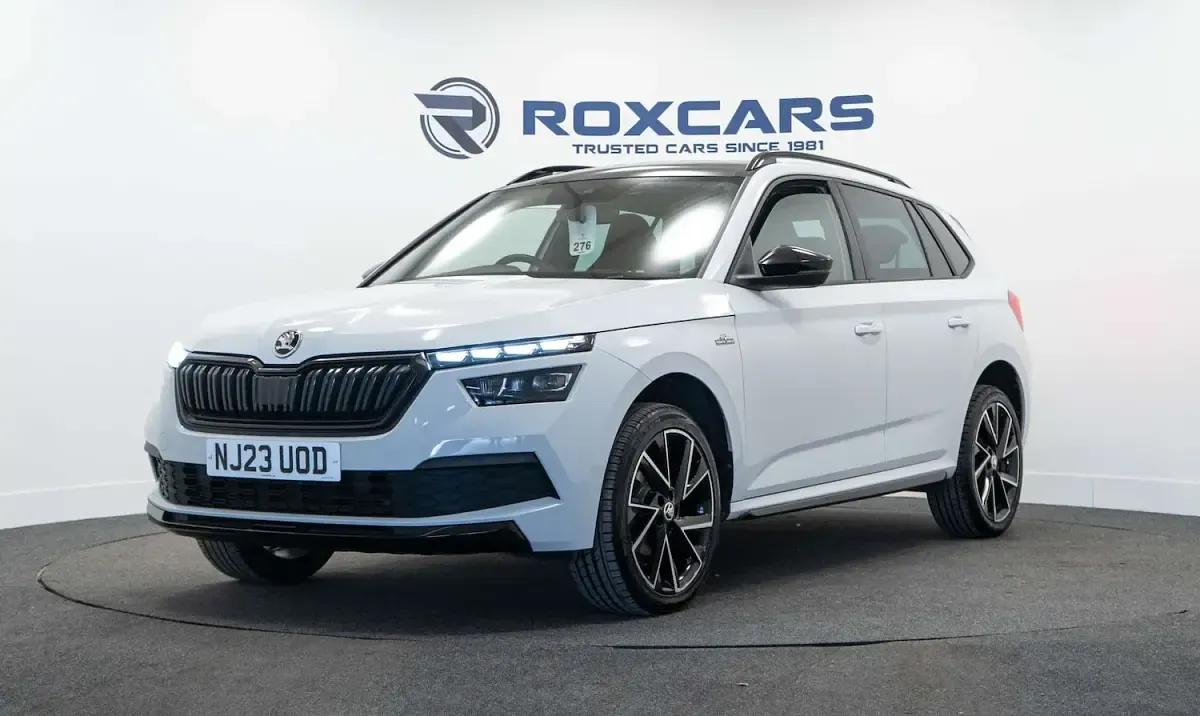 Used Skoda Kamiq Monte Carlo 110 HP (80 kW) 2023 White SUV