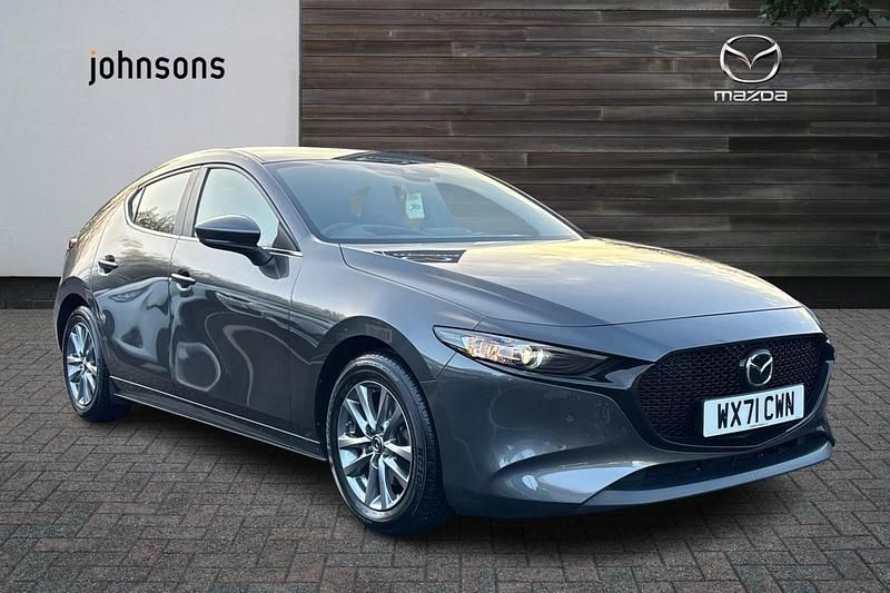 Grey Used 2022 Mazda 3 Hatchback | £13,476 (Fair price) - Image 1/4