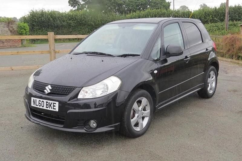 Black Used 2010 Suzuki SX4 Hatchback | £1,995 (Good price) - Image 1/1