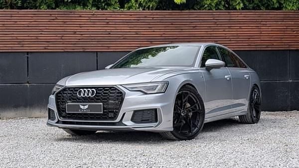 Silver Used 2019 Audi A6 S-Line Sedan | £19,990 (Fair price) - Image 1/4