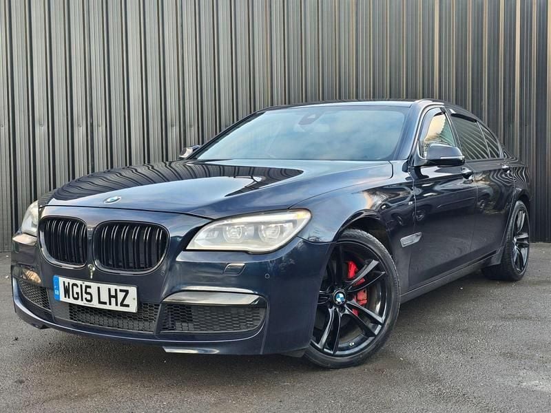 Blue Used 2015 BMW 730 Exclusive Sedan | £9,999 (Good price) - Image 1/4