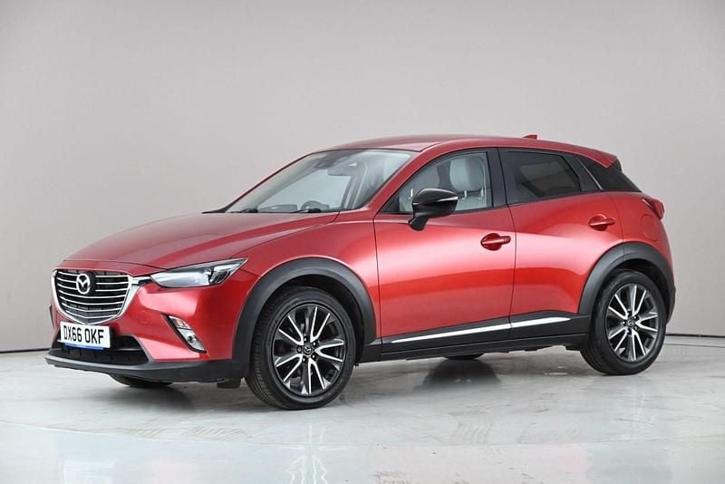Usado Mazda CX-3 Inclusive 105 HP (77 kW) 2016 Vermelho SUV