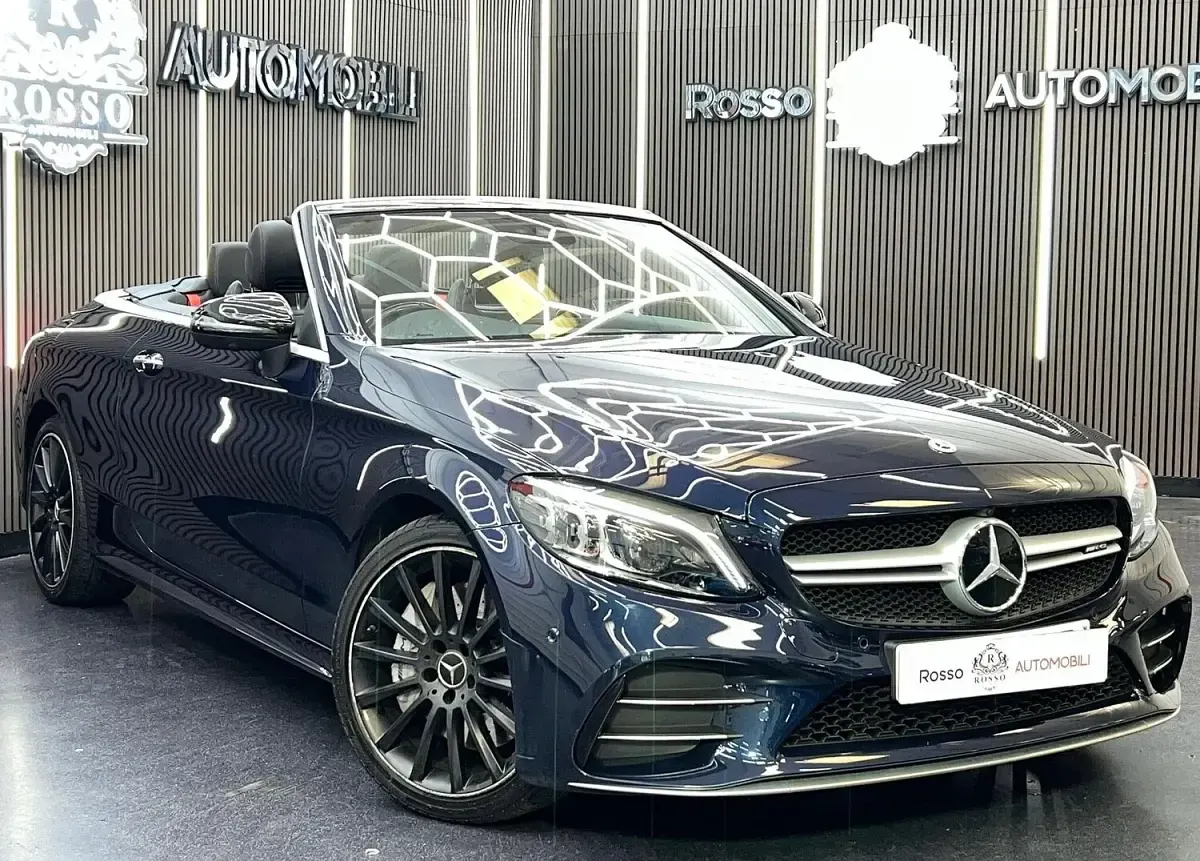 Used Mercedes C43 AMG Premium Plus 2018 Blue Cabriolet