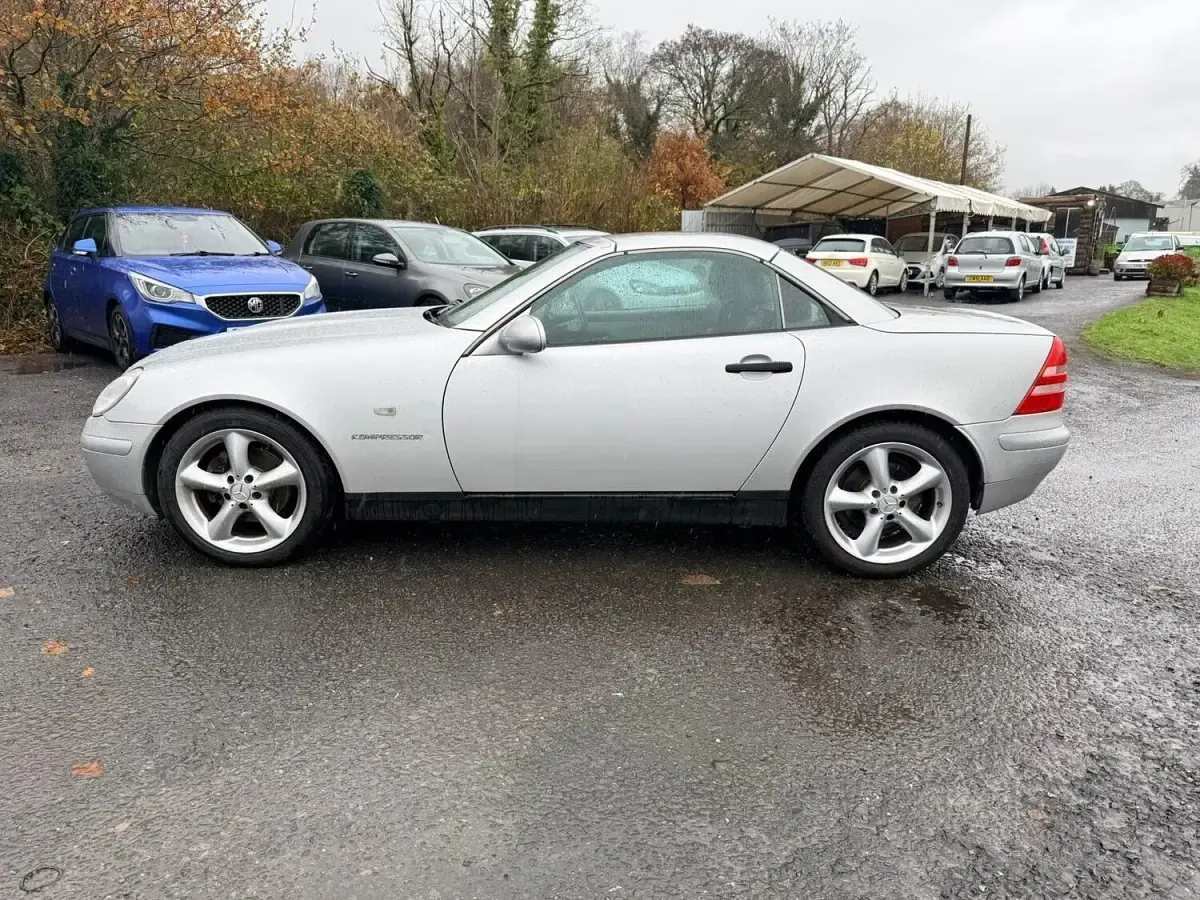 Used Mercedes SLK230 1997 Silver Cabriolet