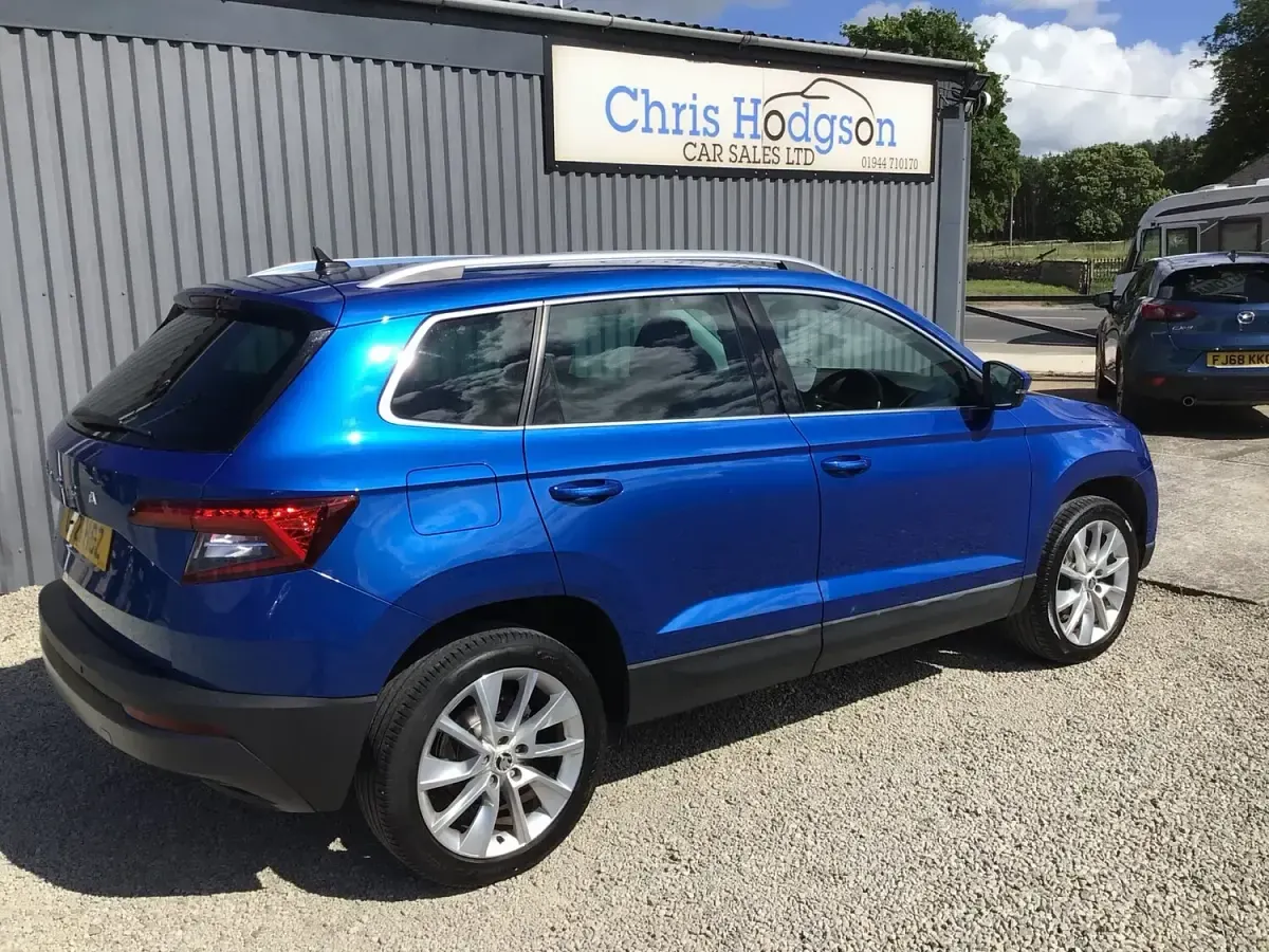 Used Skoda Karoq SE L 2021 Blue SUV