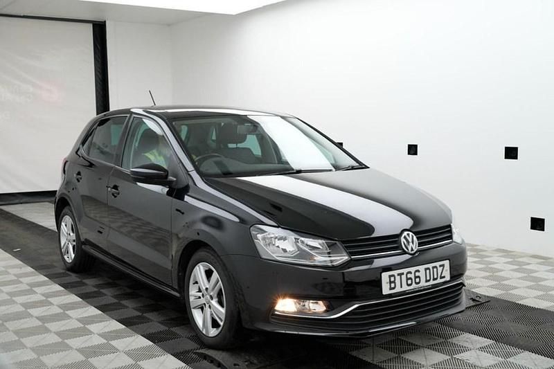 Black Used 2016 VW Polo Match Hatchback | £12,495 (Expensive) - Image 1/1