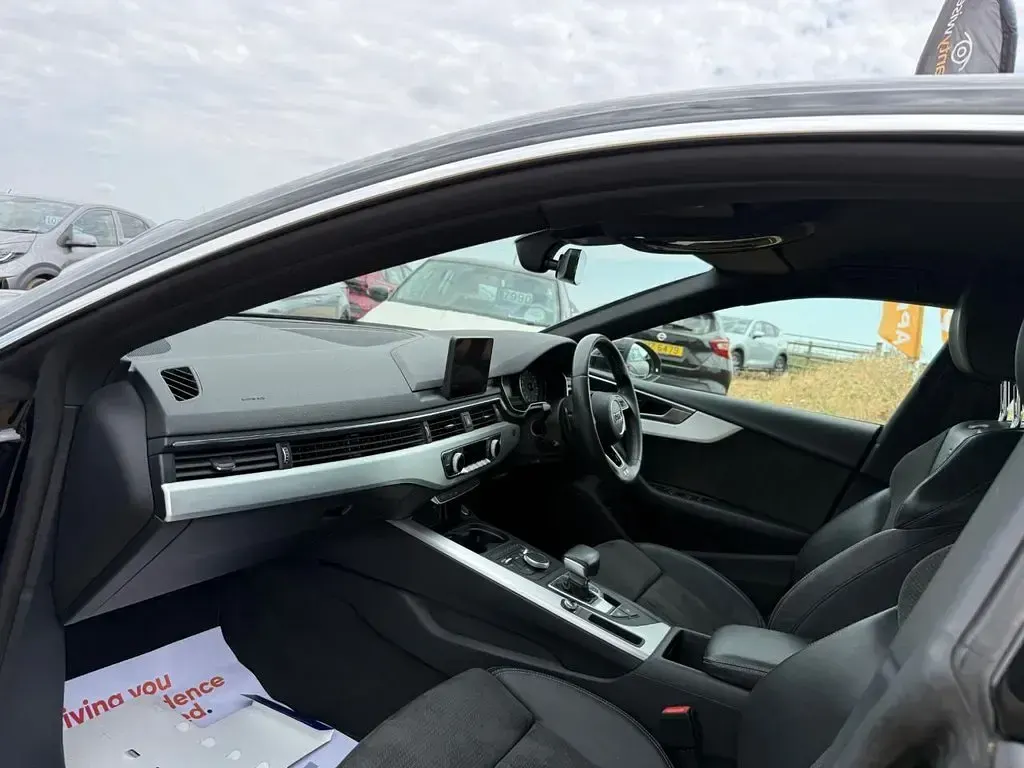 Used Audi A5 Sportback S-Line 150 HP (110 kW) 2020 Black Hatchback