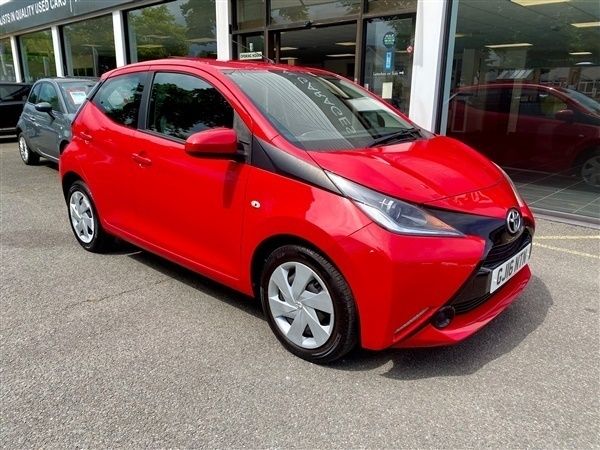 Red Used 2016 Toyota Aygo X-play Hatchback | £5,250 (Fair price) - Image 1/1