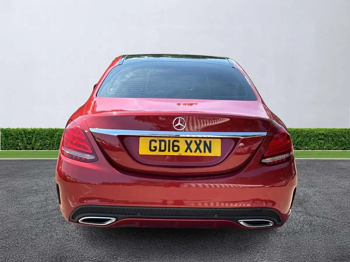 Used Mercedes C200 AMG Line Premium 2016 Red Sedan