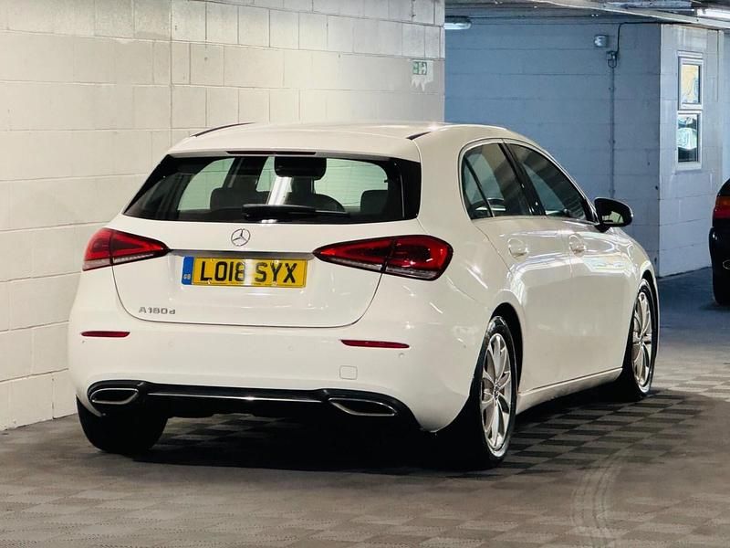 Used Mercedes A180 Executive 2018 White Hatchback