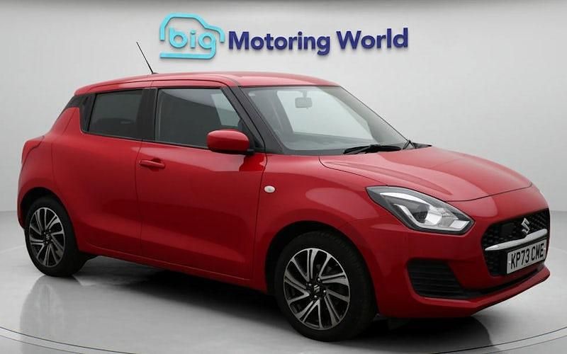 Red Used 2023 Suzuki Swift SZ-L Hatchback | £11,100 (Good price) - Image 1/4