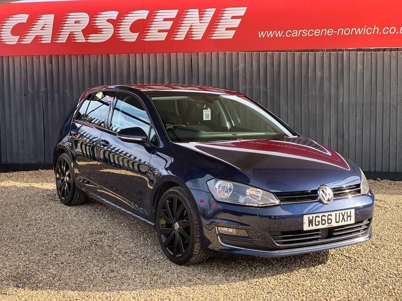 Blue Used 2016 VW Golf VII GT Hatchback | £11,199 (Fair price) - Image 1/3
