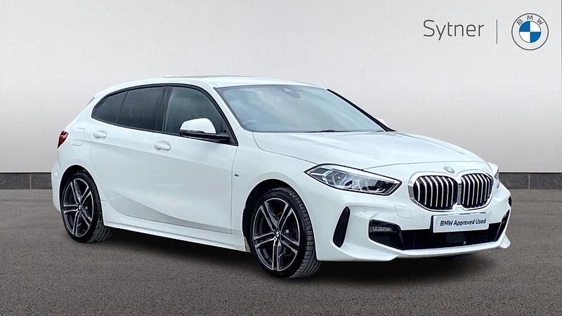 White Used 2021 BMW 118 M Sport Hatchback | £19,350 (Good price) - Image 1/4