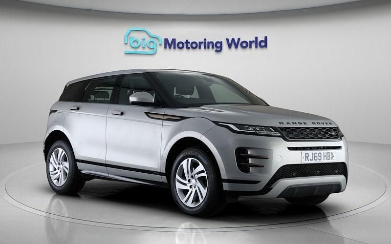 Used Land Rover Range Rover evoque R-Dynamic 152 HP (111 kW) 2020 Silver SUV
