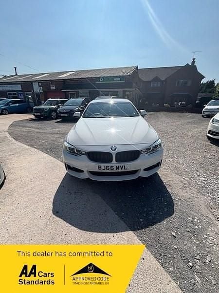 White Used 2016 BMW 420 M Sport Coupe | £9,499 (Good price) - Image 1/4