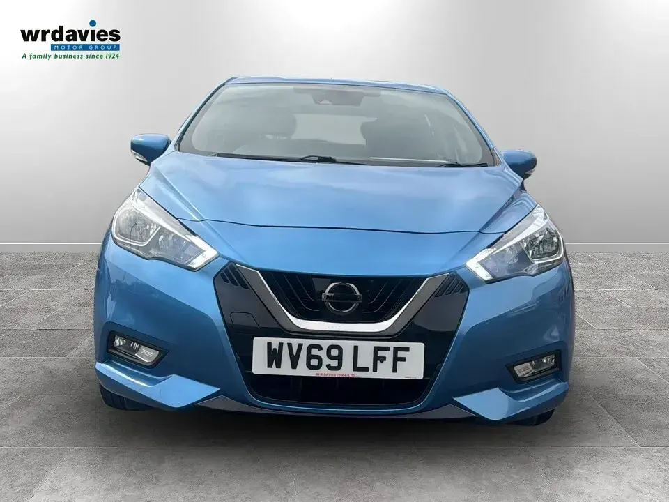 Used Nissan Micra Acenta Limited Edition 90 HP (66 kW) 2019 Blue Hatchback