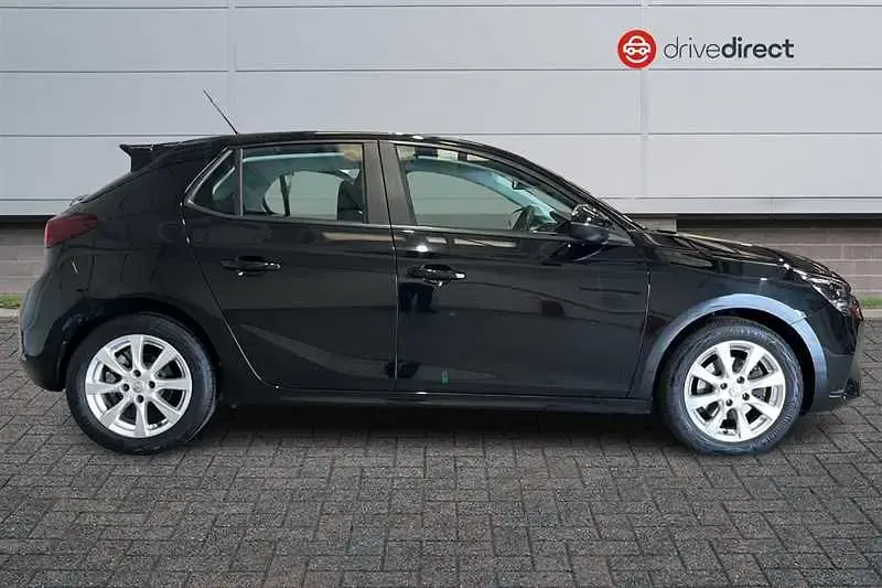 Used Vauxhall Corsa Design Edition 100 HP (73 kW) 2023 Black Hatchback