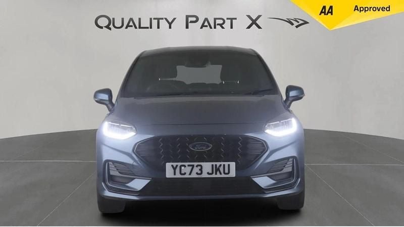 Used Ford Fiesta ST-Line 125 HP (91 kW) 2023 Blue Hatchback