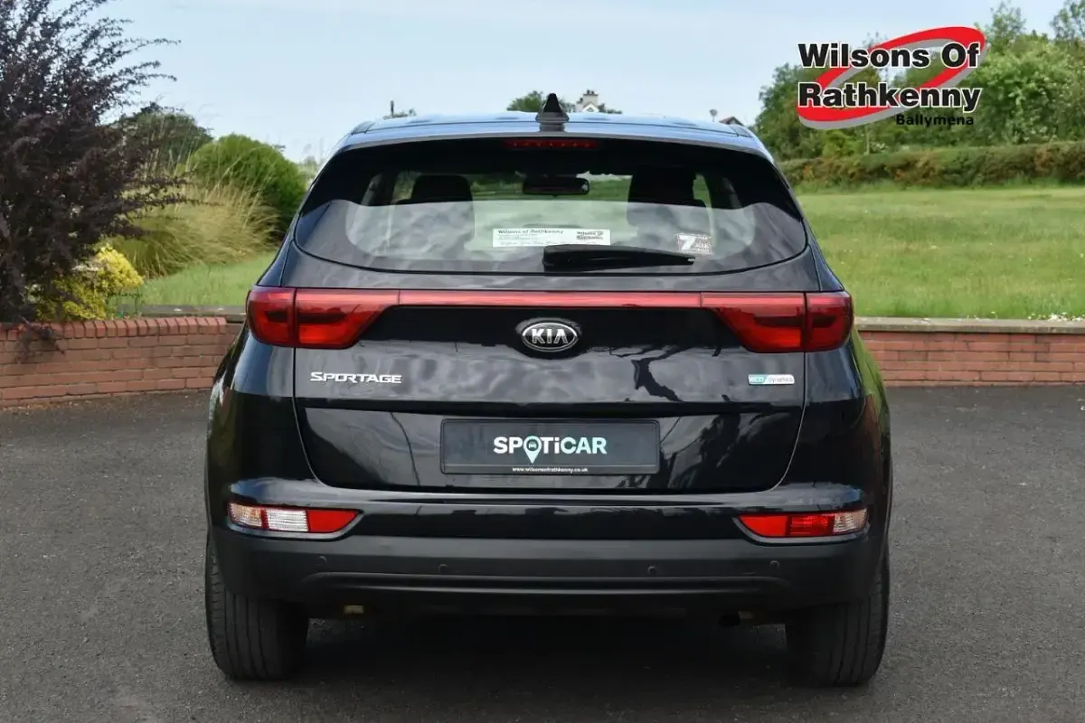 Used Kia Sportage 115 HP (84 kW) 2017 Black SUV