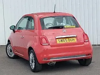 Used Fiat 500 Lounge 69 HP (50 kW) 2016 Pink Hatchback
