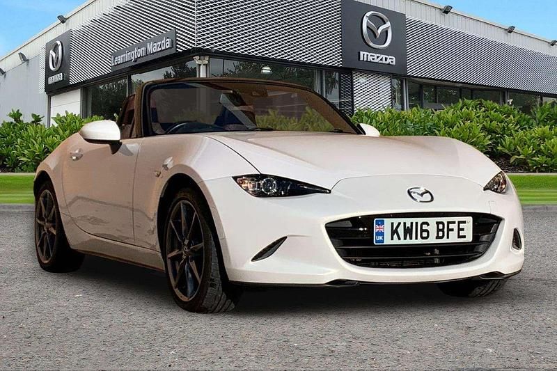 White Used 2016 Mazda MX5 Inclusive Cabriolet | £13,980 (Fair price) - Image 1/3