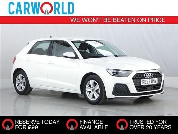 White Used 2022 Audi A1 Sportback Design Hatchback | £20,388 (Fair price) - Image 1/3