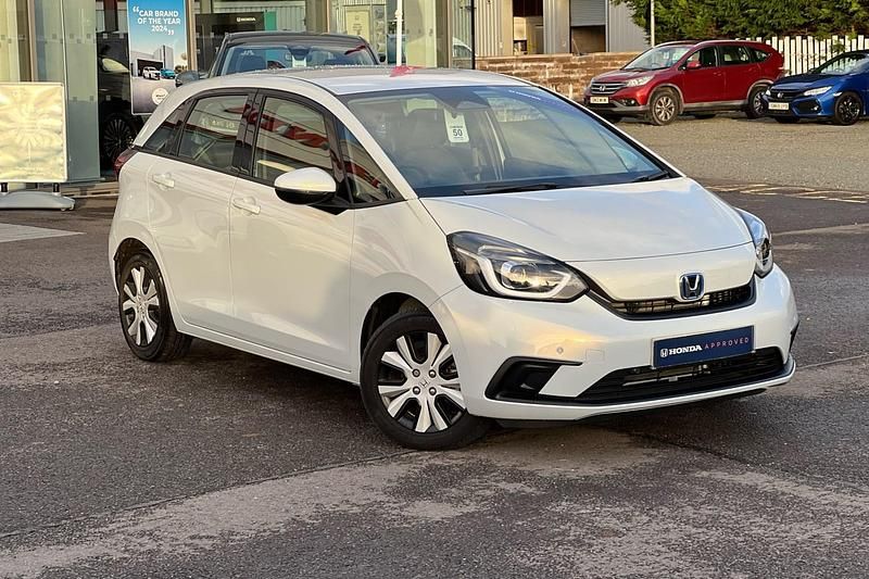 White Used 2023 Honda Jazz Hybrid Hatchback | £18,900 (Fair price) - Image 1/4