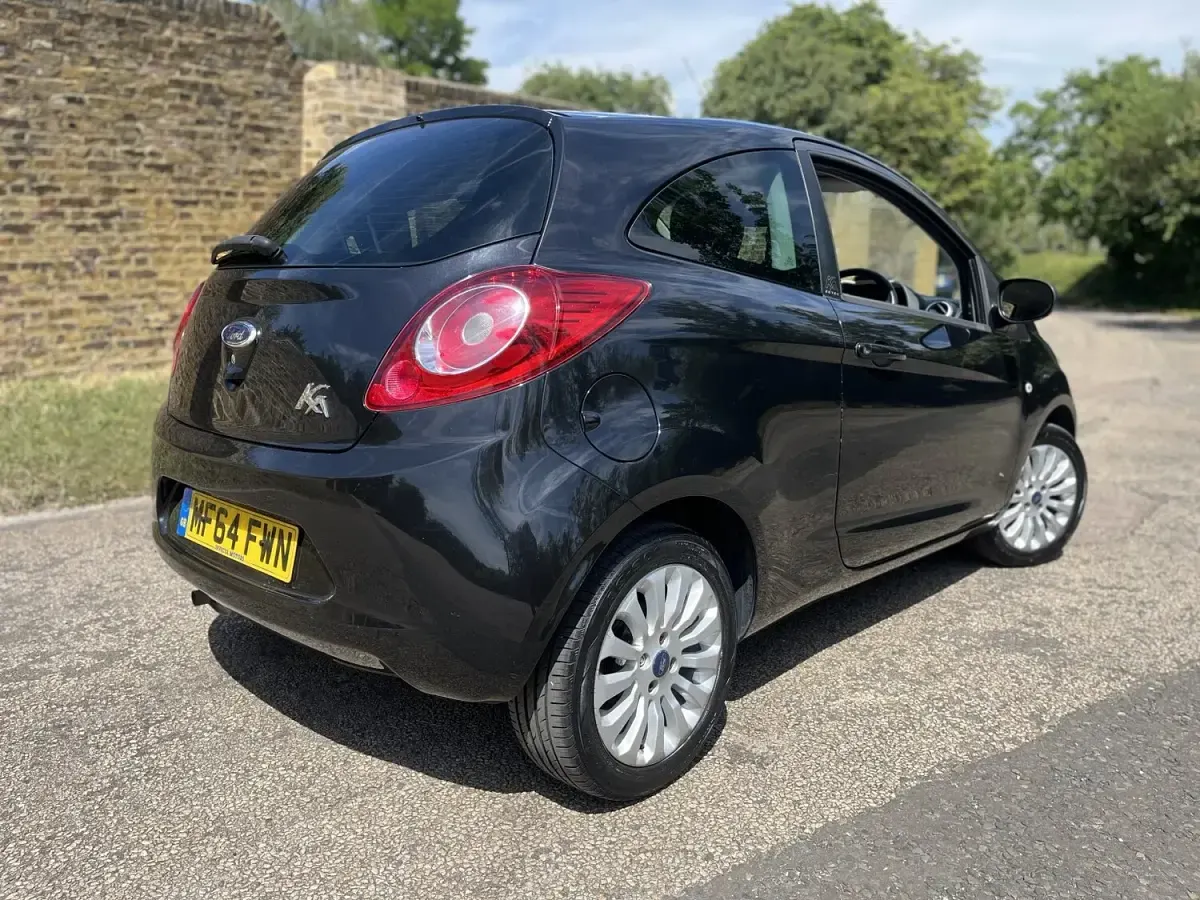 Used Ford Ka Zetec 69 HP (50 kW) 2014 Black Hatchback