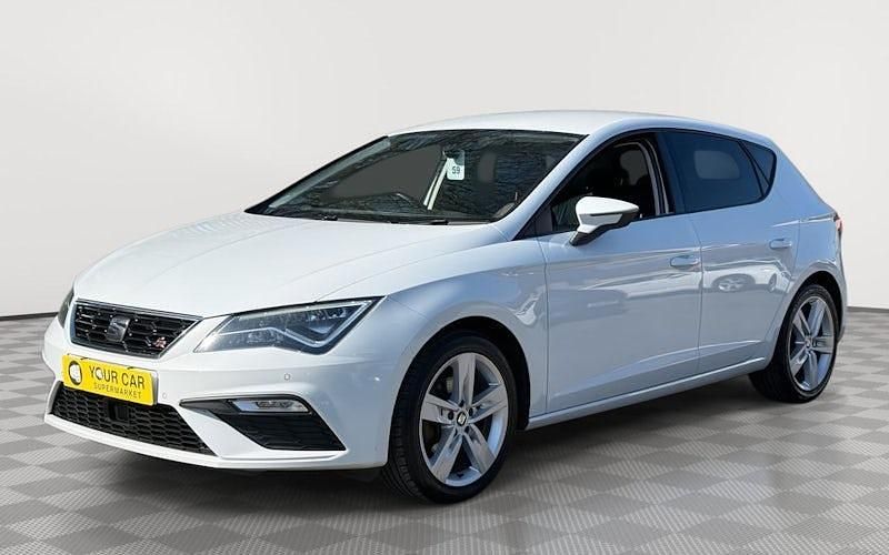 Used Seat Leon FR 131 HP (96 kW) 2019 White Hatchback