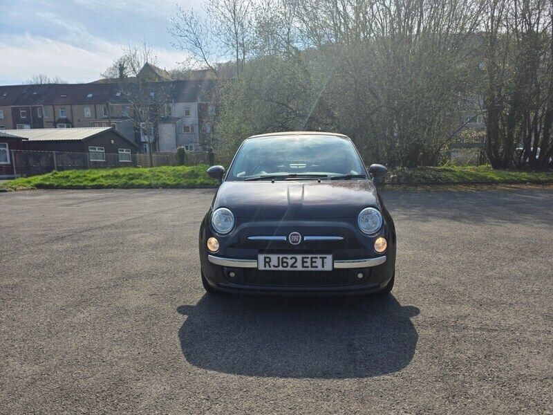 Purple Used 2013 Fiat 500 Lounge Cabriolet | £2,995 (Good price) - Image 1/4