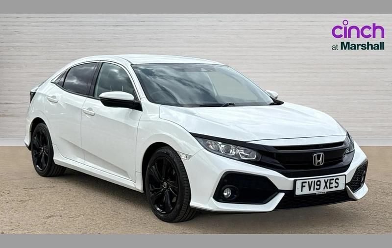 Used Honda Civic SR 120 HP (88 kW) 2019 White Hatchback