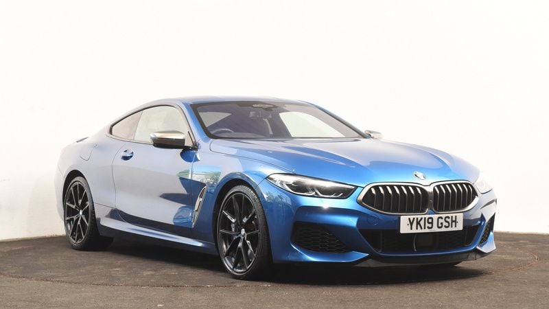 Used BMW M850 Comfort Edition 523 HP (384 kW) 2019 Blue Coupe
