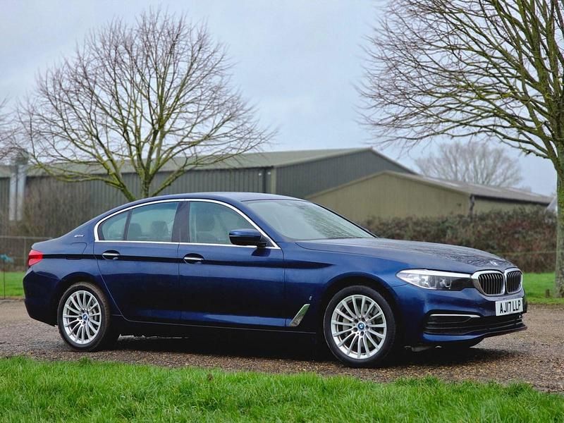 Used BMW 530e Comfort Edition 2017 Blue Sedan