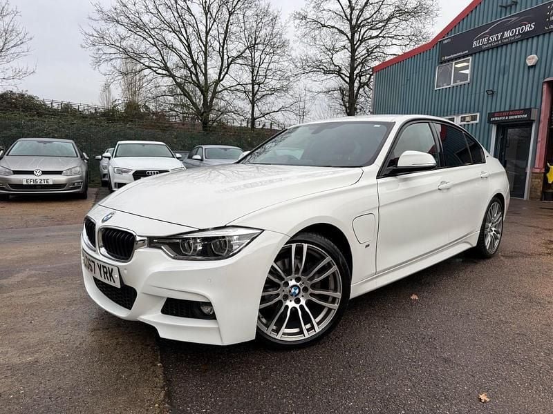 White Used 2018 BMW 330e M Sport Sedan | £11,440 (Super price) - Image 1/4