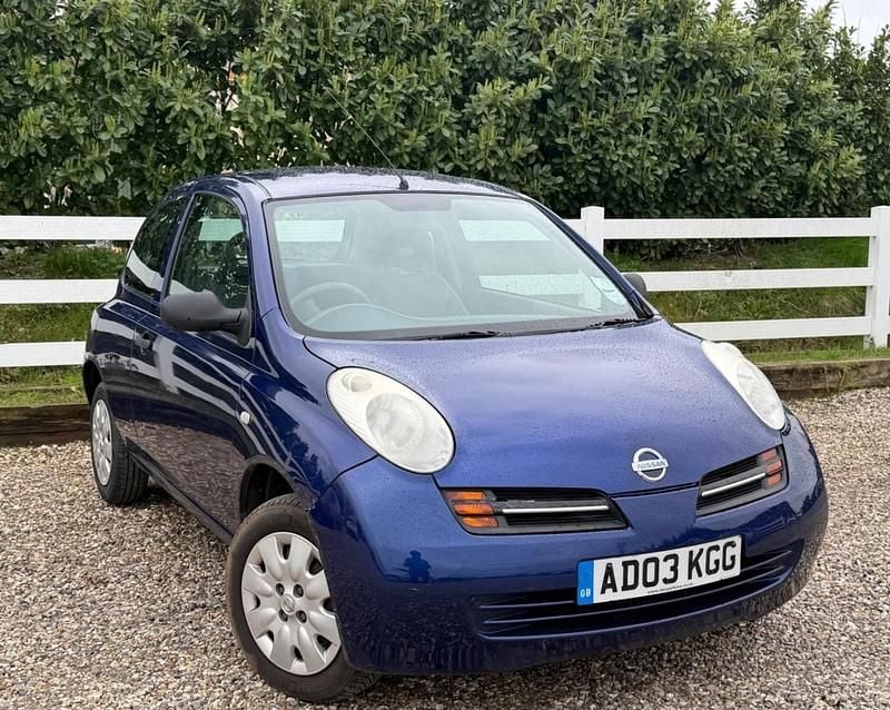 Used Nissan Micra 2003 Blue Hatchback