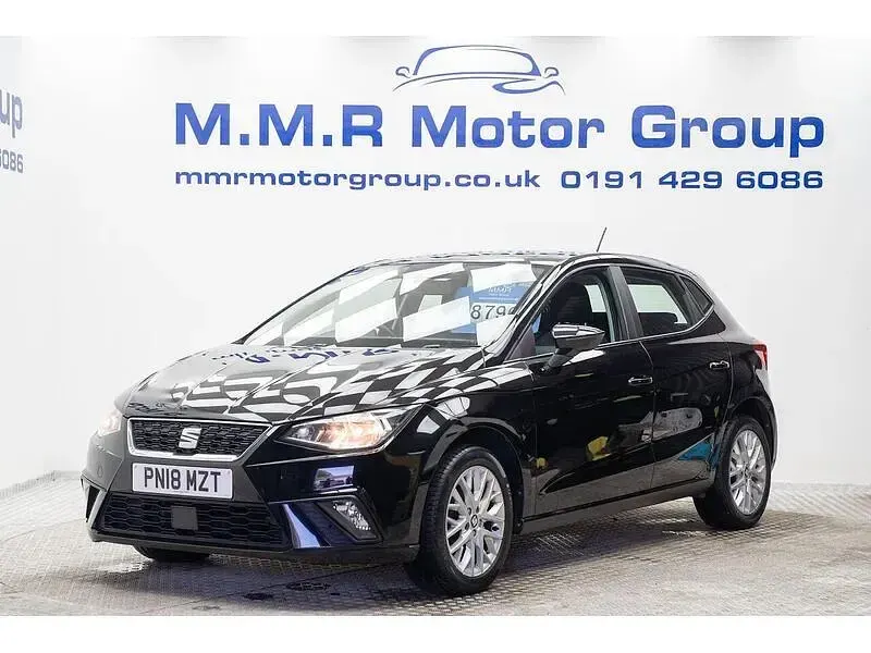 Used Seat Ibiza SE Technology 75 HP (55 kW) 2018 Black Hatchback