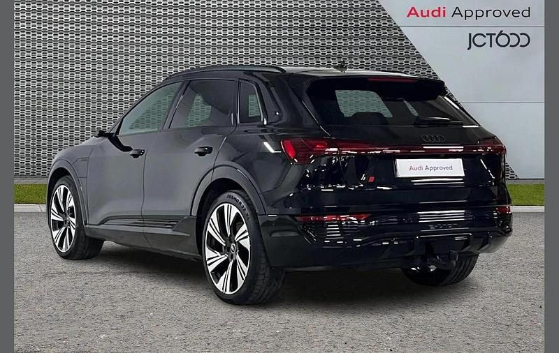 Used Audi Q8 e-tron Comfort 300 kW (408 HP) 2024 Black SUV