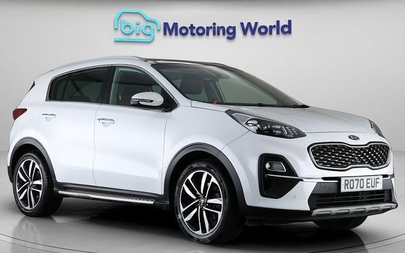 Used Kia Sportage 136 HP (100 kW) 2021 White SUV