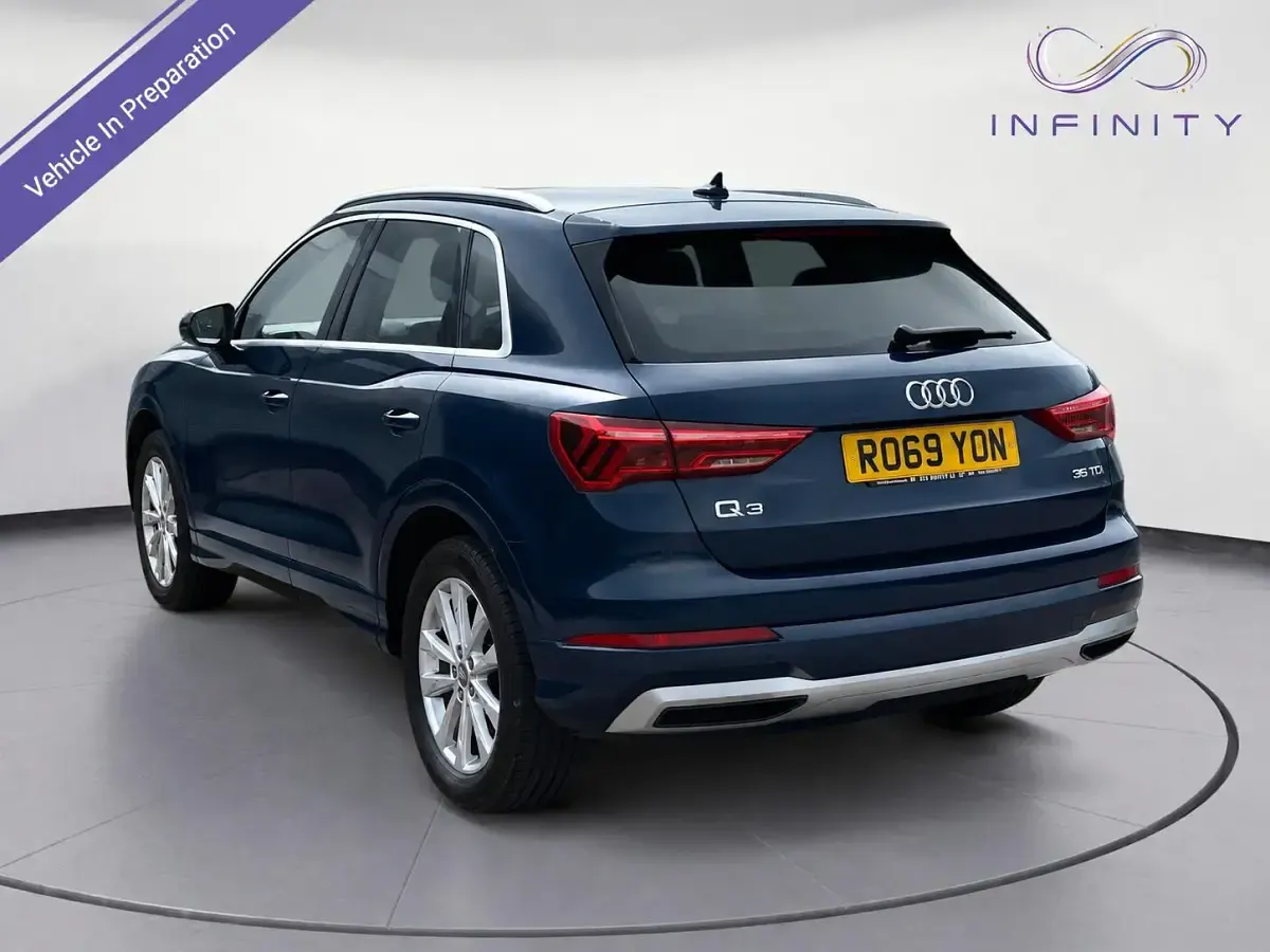 Used Audi Q3 Sport 150 HP (110 kW) 2019 Blue SUV