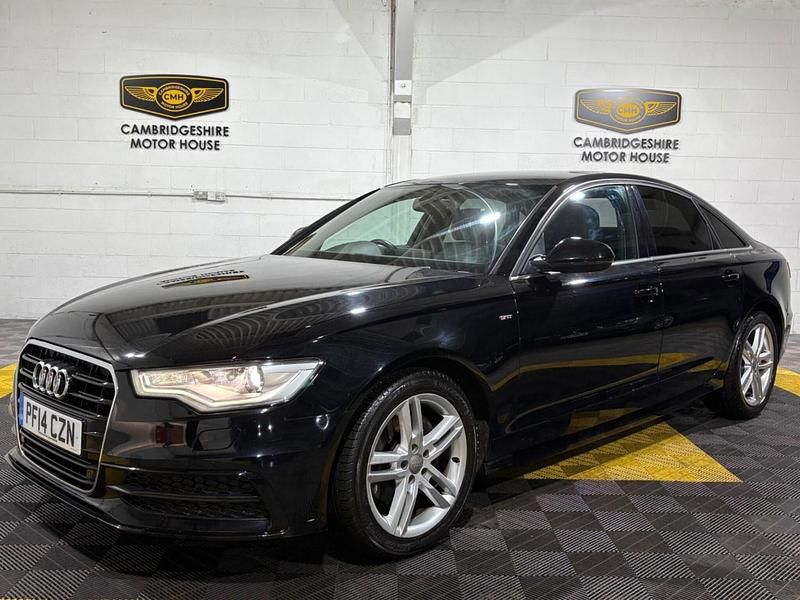 Used Audi A6 S-Line 2014 Black Sedan