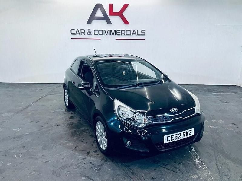 Black Used 2012 Kia Rio Hatchback | £2,250 (Fair price) - Image 1/4